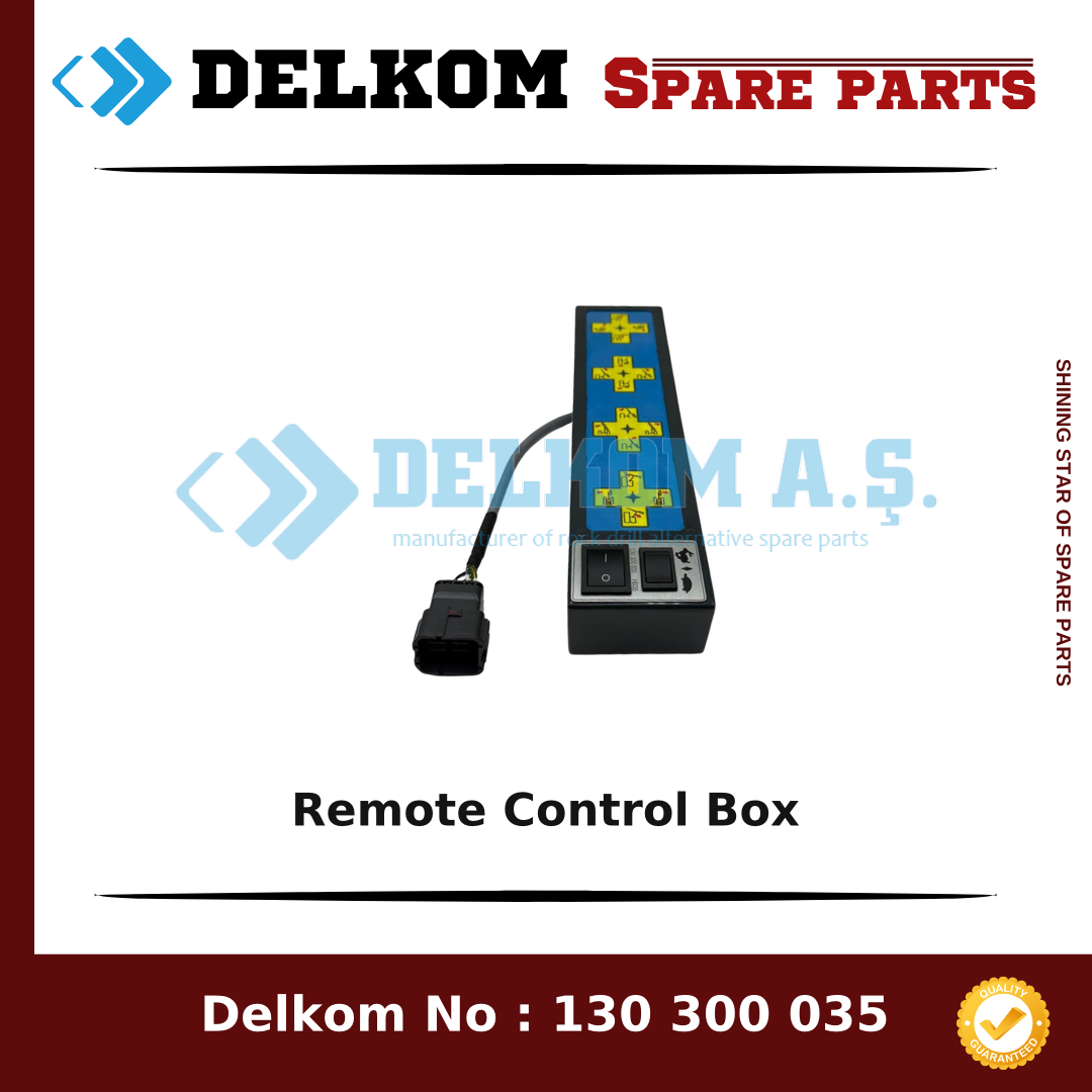 Furukawa Remote Control Box 940504-08011 - Drill Rig & Rock Drill Drifters Spare Parts Furukawa Remote Control Box spare part, OEM 940504-08011