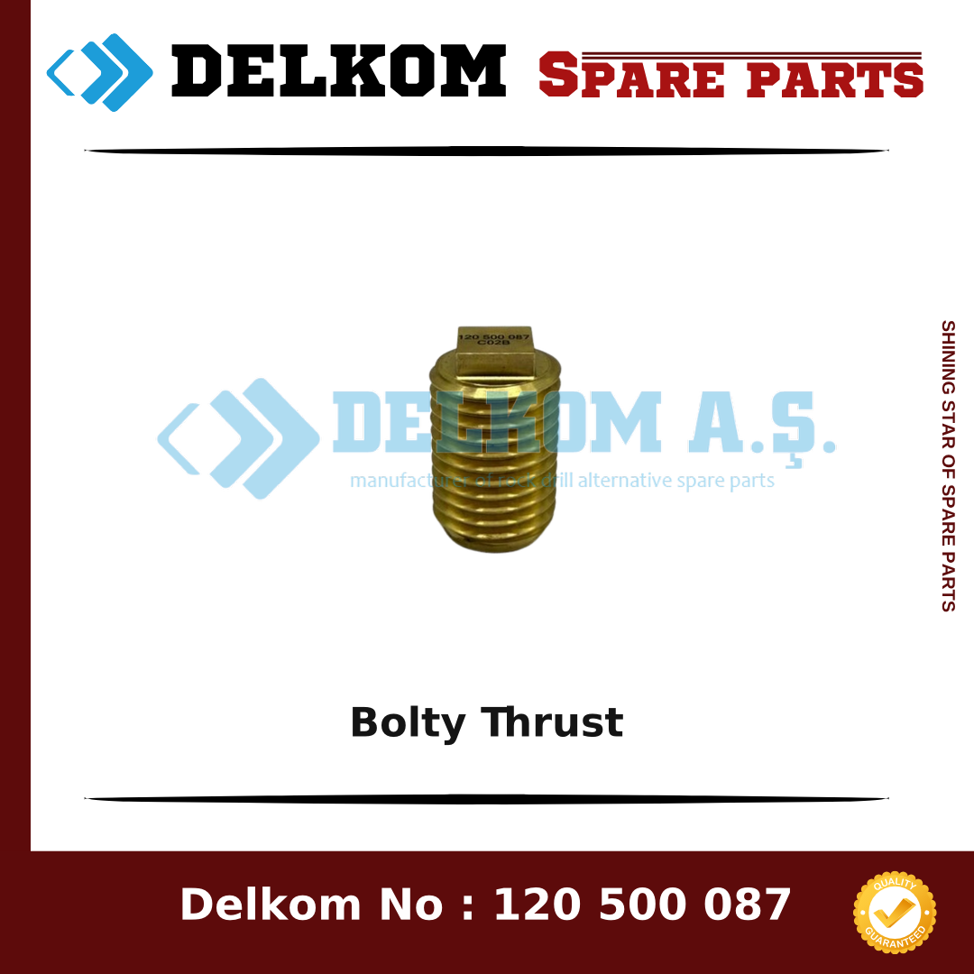 Ingersoll Rand Bolty Thrust 2651 5398 80 - Drill Rig & Rock Drill Drifters Spare Parts Ingersoll Rand Bolty Thrust spare part, OEM 2651 5398 80