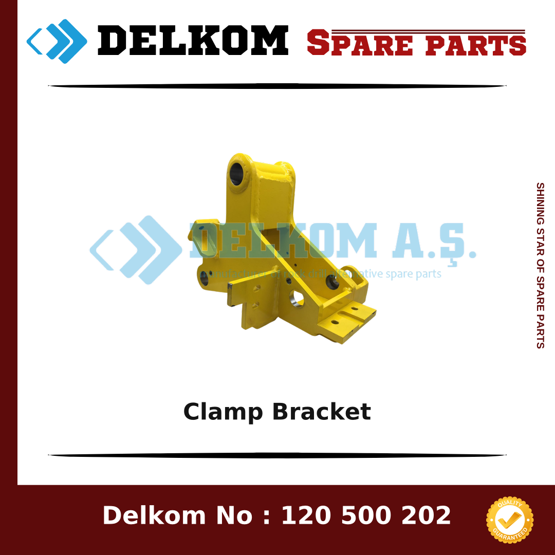Ingersoll Rand Clamp Bracket 2653 2090 45 - Drill Rig & Rock Drill Drifters Spare Parts Ingersoll Rand Clamp Bracket spare part, OEM 2653 2090 45