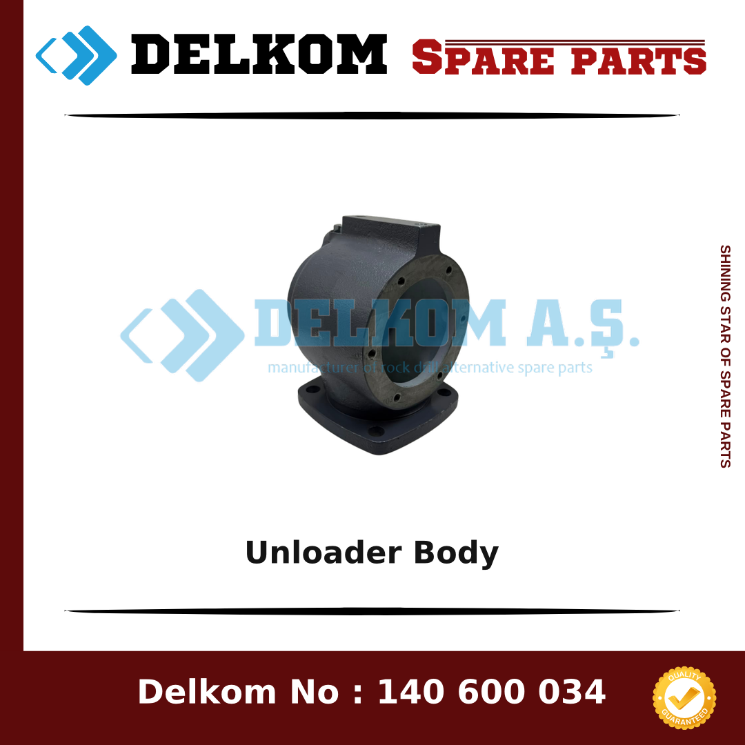 Ingersoll Rand Unloader Body 2654 4253 35 - Drill Rig & Rock Drill Drifters Spare Parts Ingersoll Rand Unloader Body spare part, OEM 2654 4253 35