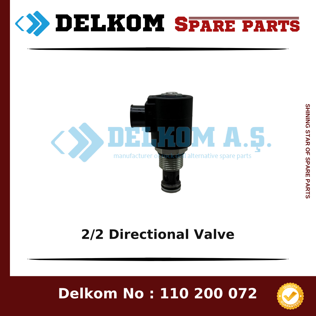Mining Equipments 2/2 Directional Valve 881 272 89 - Drill Rig & Rock Drill Drifters Spare Parts Mining Equipments 2/2 Directional Valve spare part, OEM 881 272 89