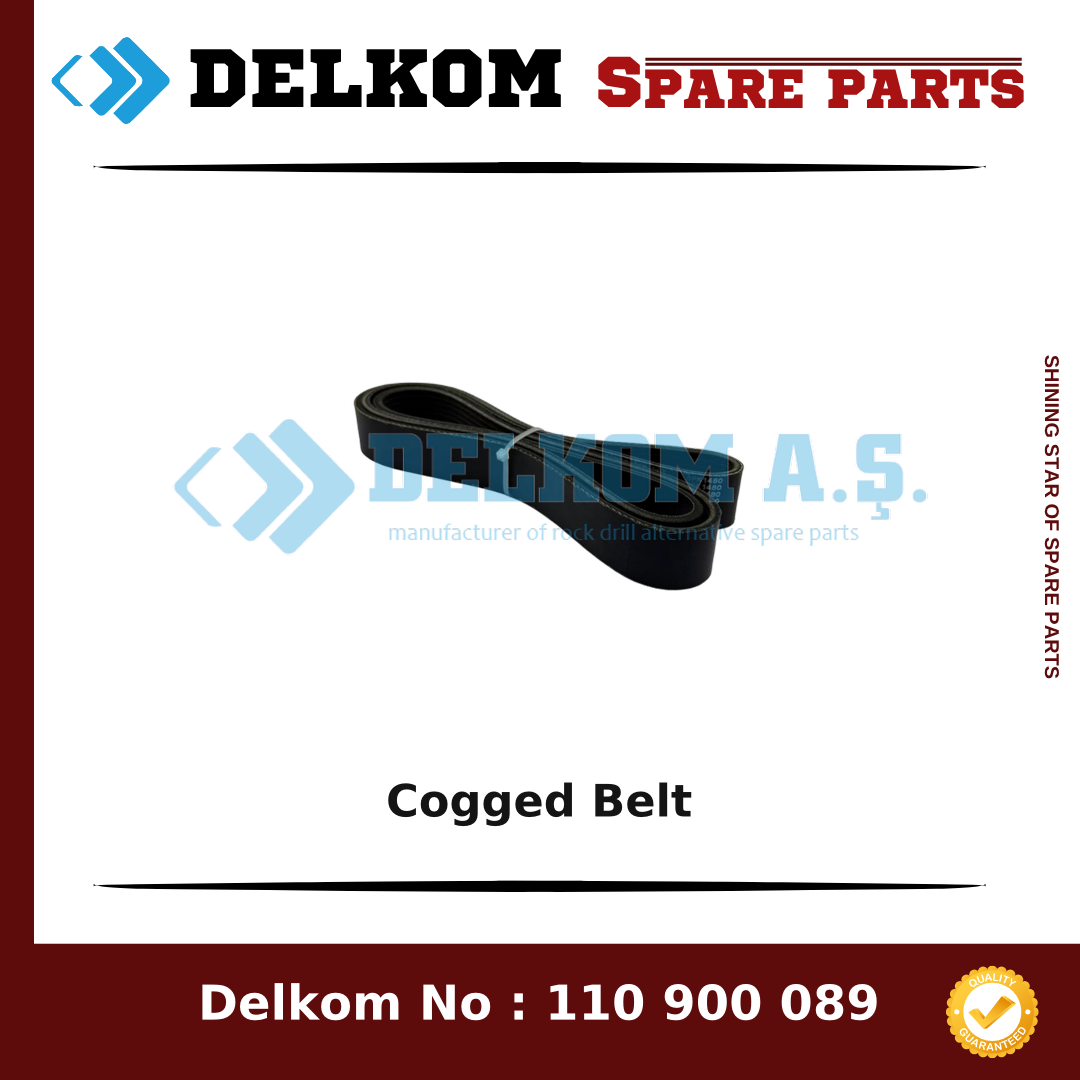 Mining Equipments Cogged Belt 550 762 38 - Drill Rig & Rock Drill Drifters Spare Parts Mining Equipments Cogged Belt spare part, OEM 550 762 38