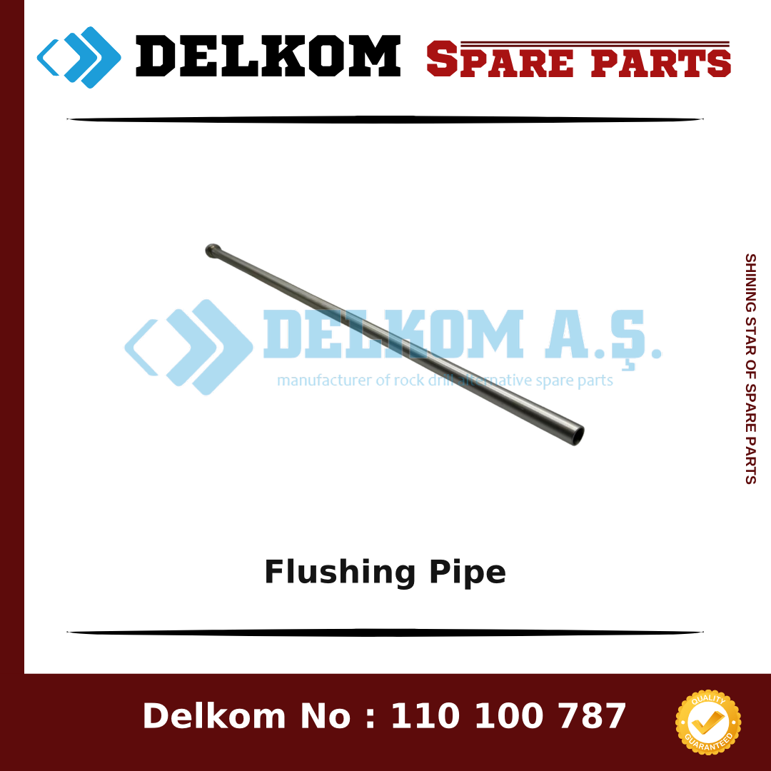 Mining Equipments Flushing Pipe 090 526 78 - Drill Rig & Rock Drill Drifters Spare Parts Mining Equipments Flushing Pipe spare part, OEM 090 526 78