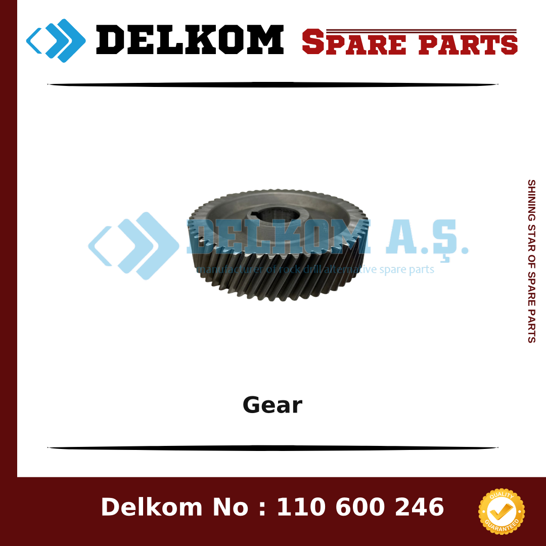 Mining Equipments Gear 035 138 08 - Drill Rig & Rock Drill Drifters Spare Parts Mining Equipments Gear spare part, OEM 035 138 08