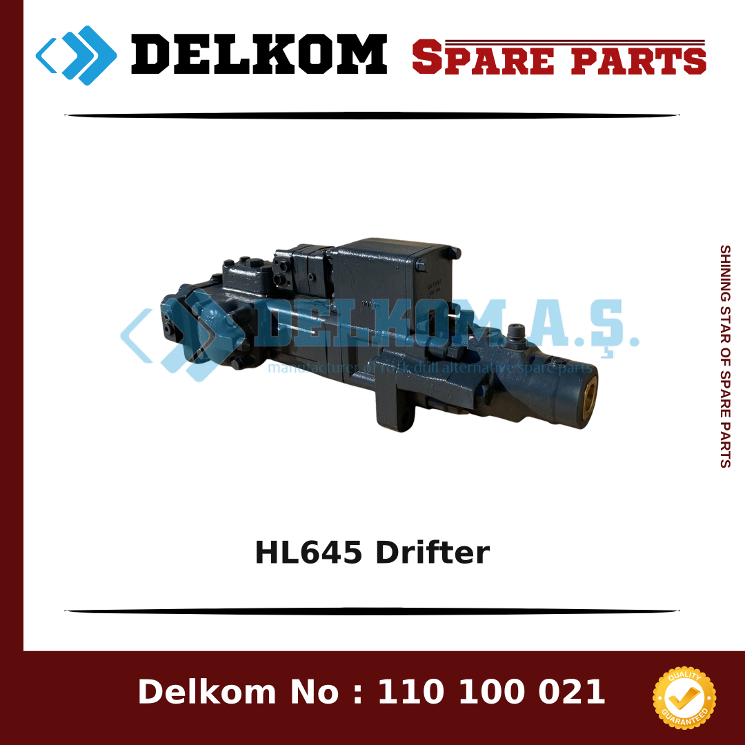 Mining Equipments HL645 Drifter 099 758 91 - Drill Rig & Rock Drill Drifters Spare Parts Mining Equipments HL645 Drifter spare part, OEM 099 758 91