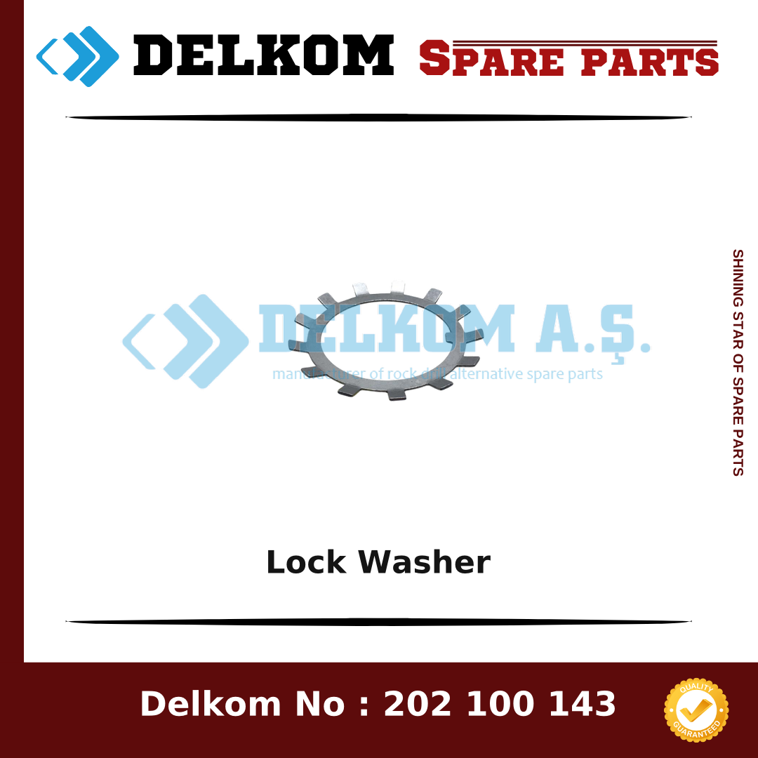 Mining Equipments Lock Washer 514 410 30 - Drill Rig & Rock Drill Drifters Spare Parts Mining Equipments Lock Washer spare part, OEM 514 410 30