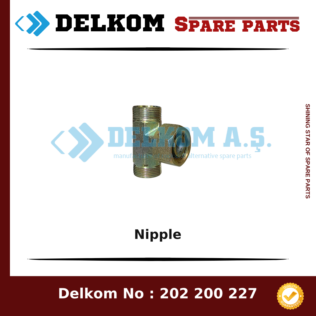 Mining Equipments Nipple 550 198 96 - Drill Rig & Rock Drill Drifters Spare Parts Mining Equipments Nipple spare part, OEM 550 198 96