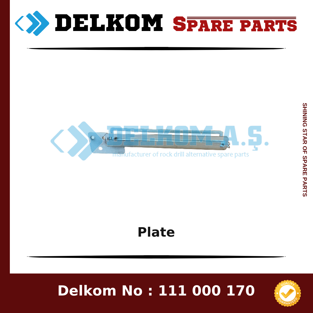 Mining Equipments Plate 551 874 03 - Drill Rig & Rock Drill Drifters Spare Parts Mining Equipments Plate spare part, OEM 551 874 03