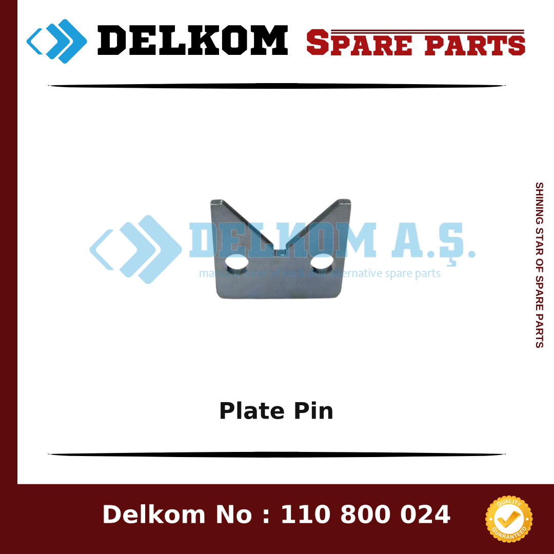 Mining Equipments Plate Pin 208 353 08 - Drill Rig & Rock Drill Drifters Spare Parts Mining Equipments Plate Pin spare part, OEM 208 353 08