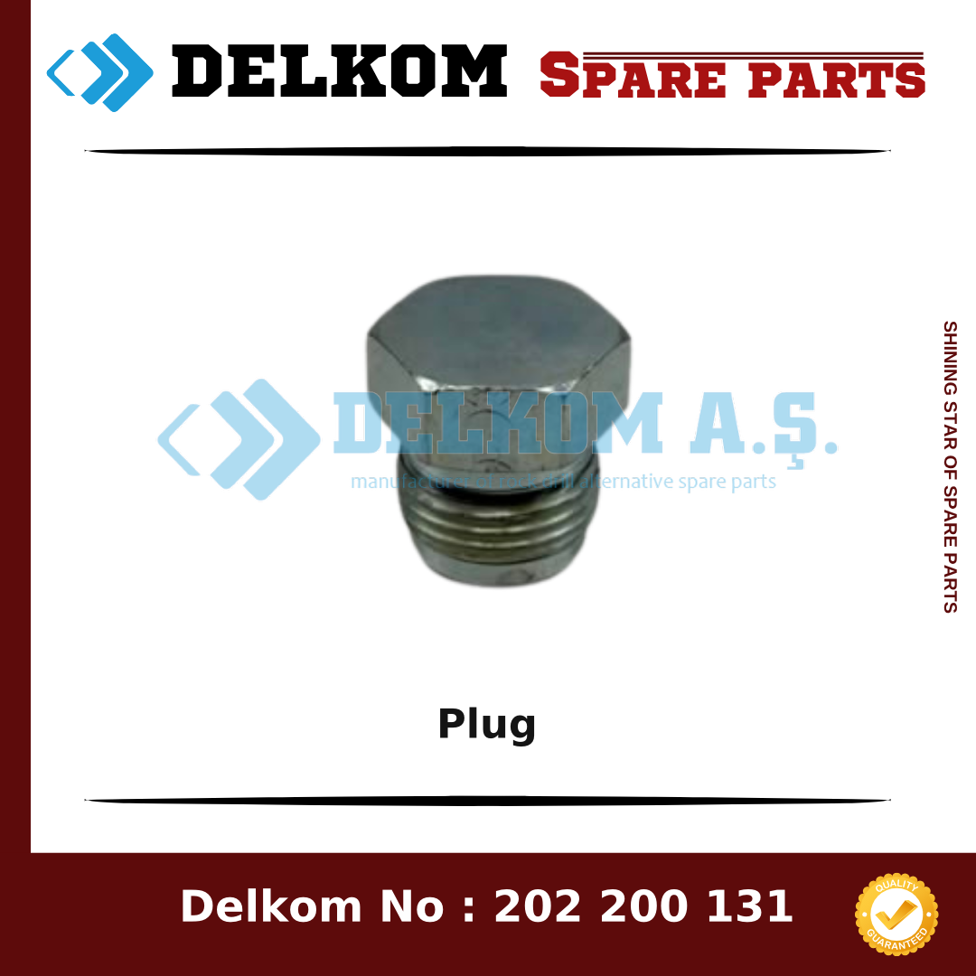 Mining Equipments Plug 817 310 69 - Drill Rig & Rock Drill Drifters Spare Parts Mining Equipments Plug spare part, OEM 817 310 69