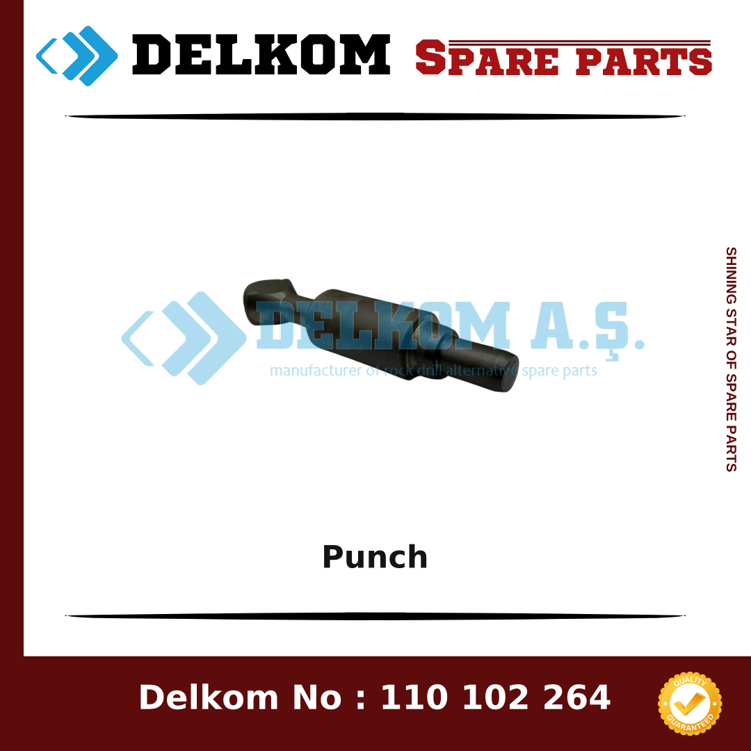 Mining Equipments Punch BG00204316 - Drill Rig & Rock Drill Drifters Spare Parts Mining Equipments Punch spare part, OEM BG00204316
