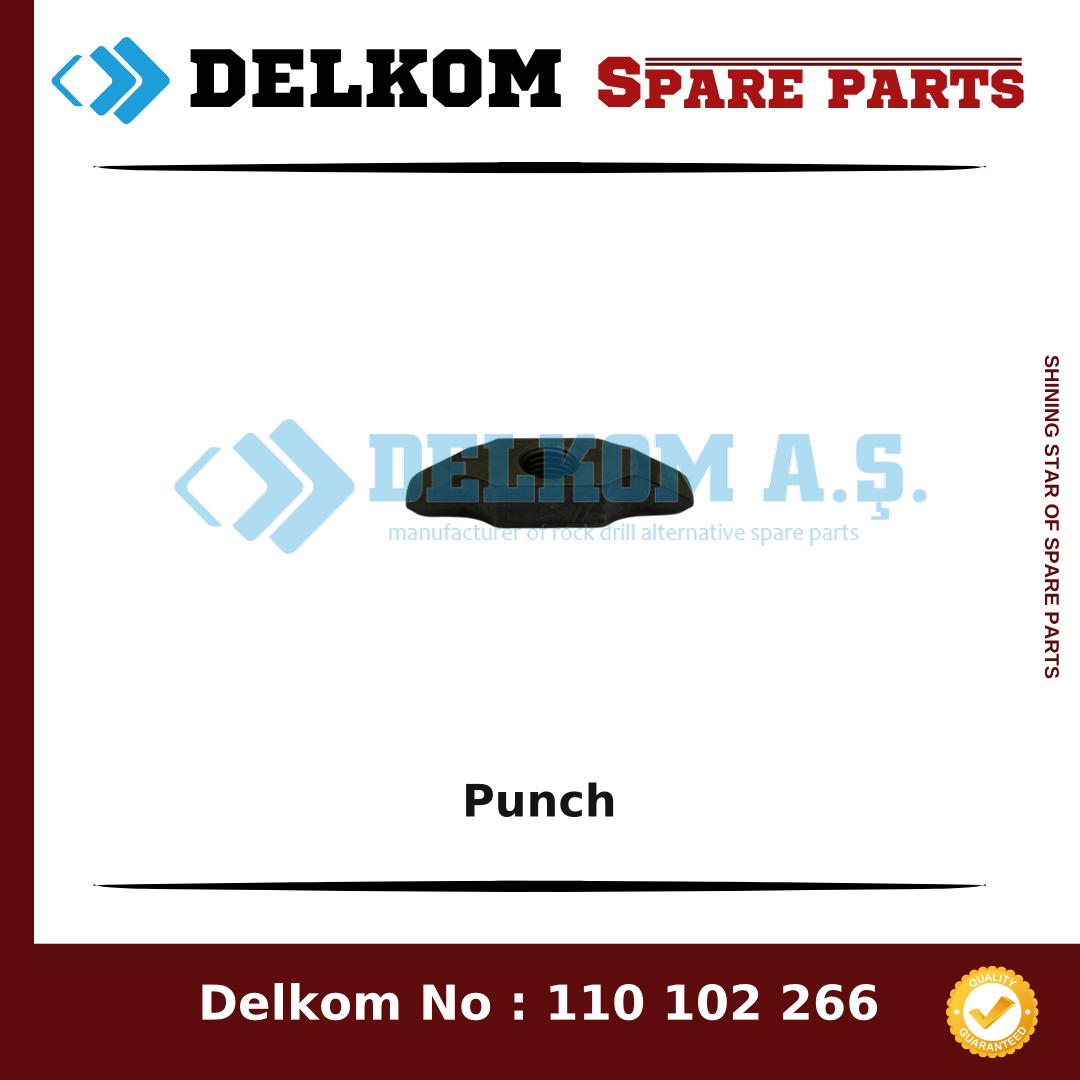 Mining Equipments Punch BG00511557 - Drill Rig & Rock Drill Drifters Spare Parts Mining Equipments Punch spare part, OEM BG00511557