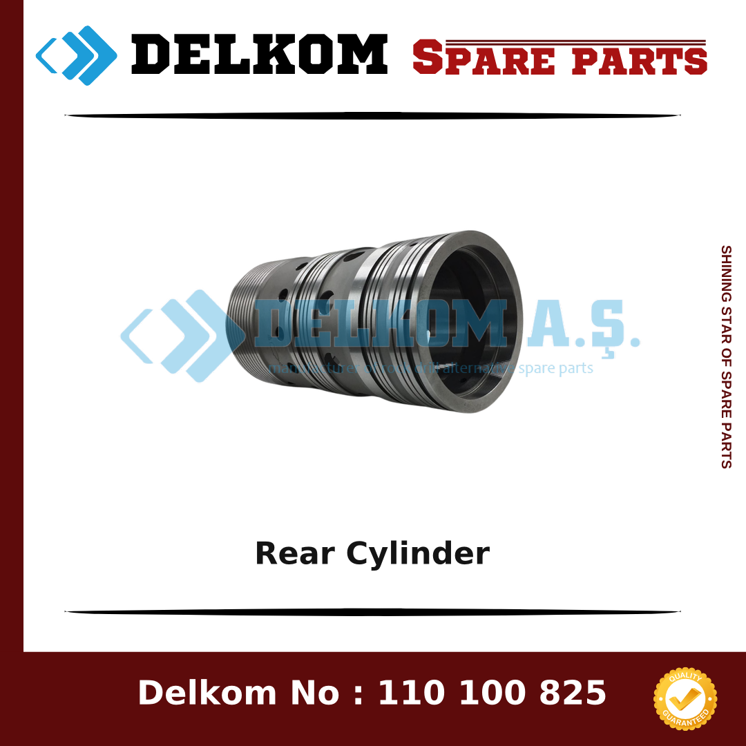 Mining Equipments Rear Cylinder 153 602 08 - Drill Rig & Rock Drill Drifters Spare Parts Mining Equipments Rear Cylinder spare part, OEM 153 602 08