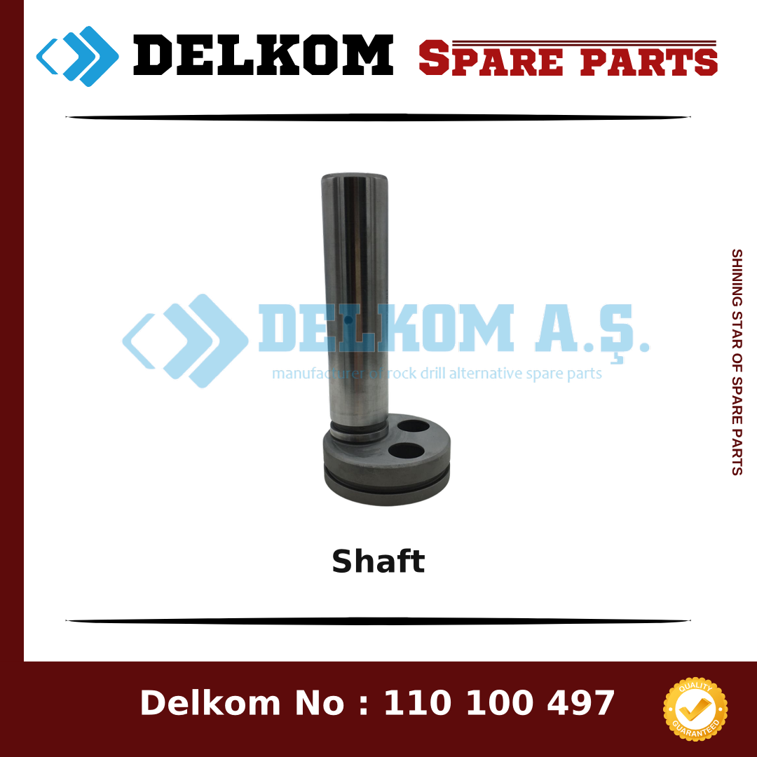 Mining Equipments Shaft 153 837 18 - Drill Rig & Rock Drill Drifters Spare Parts Mining Equipments Shaft spare part, OEM 153 837 18