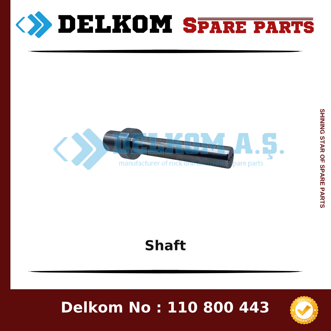 Mining Equipments Shaft 233 335 88 - Drill Rig & Rock Drill Drifters Spare Parts Mining Equipments Shaft spare part, OEM 233 335 88