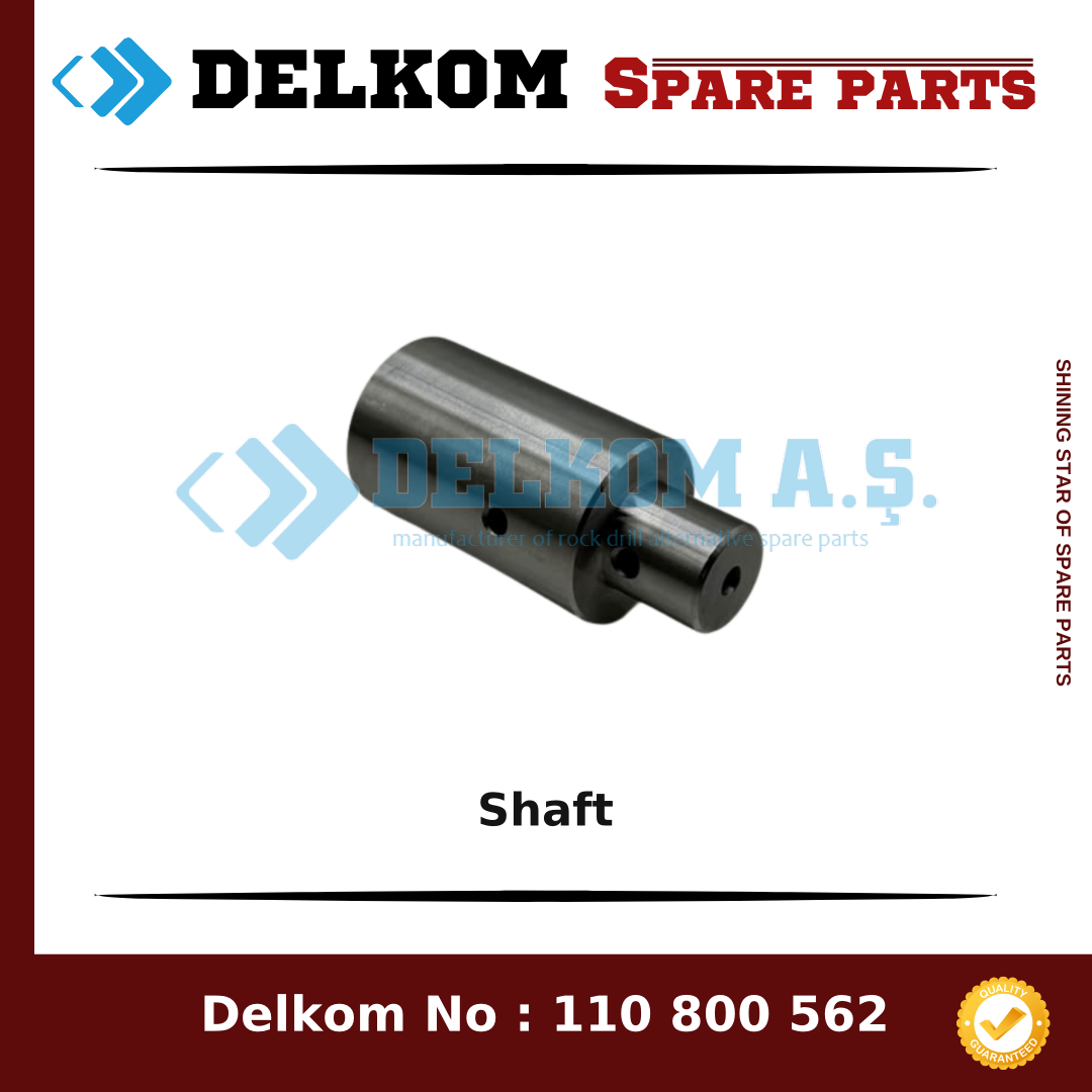 Mining Equipments Shaft BG01073826 - Drill Rig & Rock Drill Drifters Spare Parts Mining Equipments Shaft spare part, OEM BG01073826