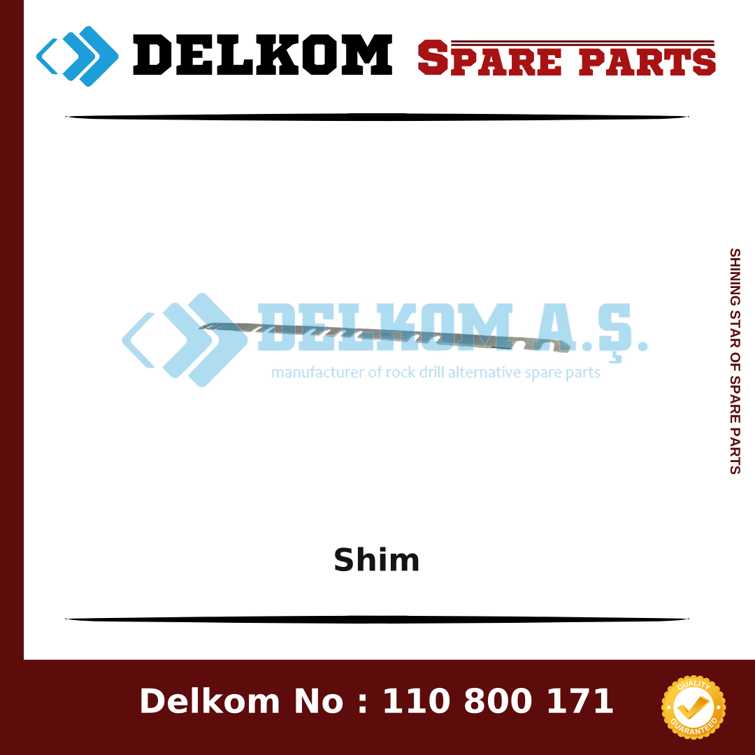 Mining Equipments Shim 235 014 78 - Drill Rig & Rock Drill Drifters Spare Parts Mining Equipments Shim spare part, OEM 235 014 78