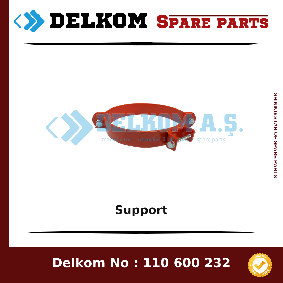 Mining Equipments Support 137 022 38 - Drill Rig & Rock Drill Drifters Spare Parts Mining Equipments Support spare part, OEM 137 022 38
