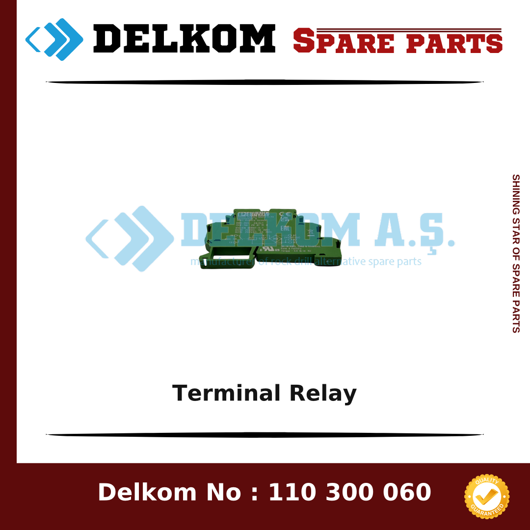 Mining Equipments Terminal Relay 550 245 72 - Drill Rig & Rock Drill Drifters Spare Parts Mining Equipments Terminal Relay spare part, OEM 550 245 72
