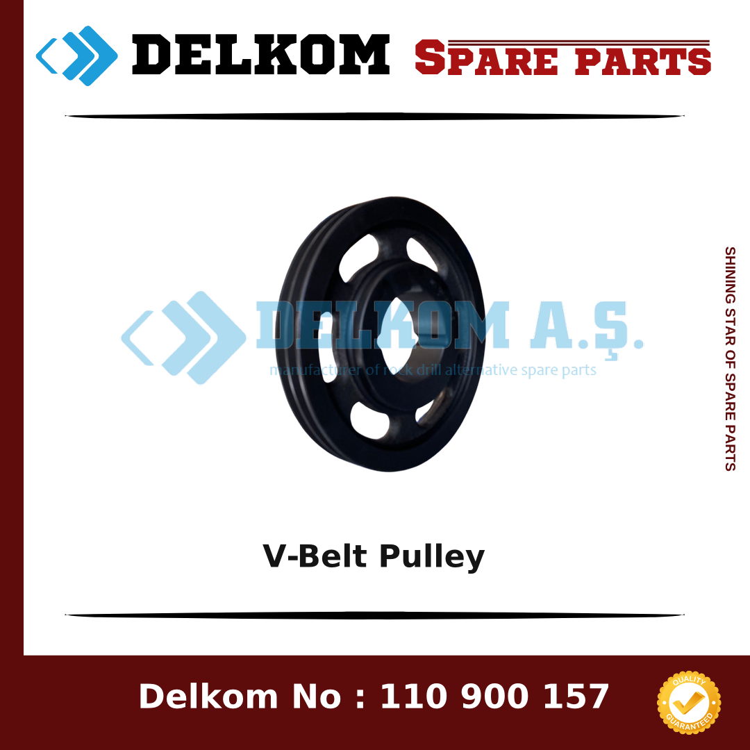 Mining Equipments V-Belt Pulley 854 405 09 - Drill Rig & Rock Drill Drifters Spare Parts Mining Equipments V-Belt Pulley spare part, OEM 854 405 09
