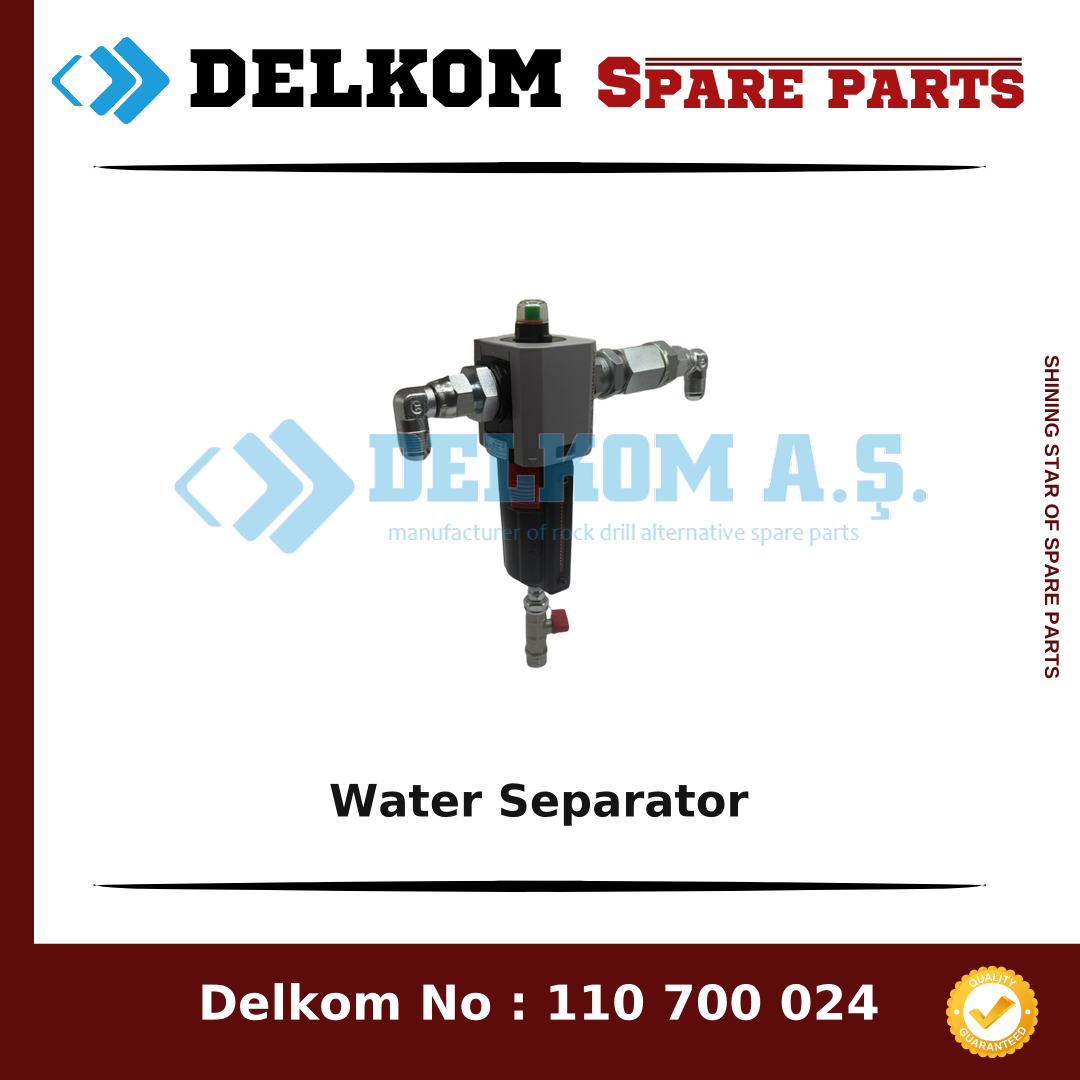 Mining Equipments Water Separator 233 515 18 - Drill Rig & Rock Drill Drifters Spare Parts Mining Equipments Water Separator spare part, OEM 233 515 18