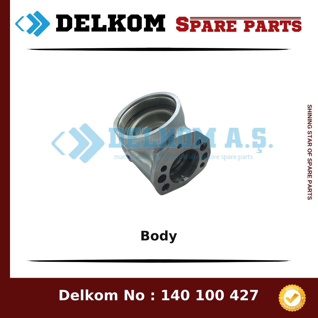 Montabert Body 2686 3851 35 - Drill Rig & Rock Drill Drifters Spare Parts Montabert Body spare part, OEM 2686 3851 35
