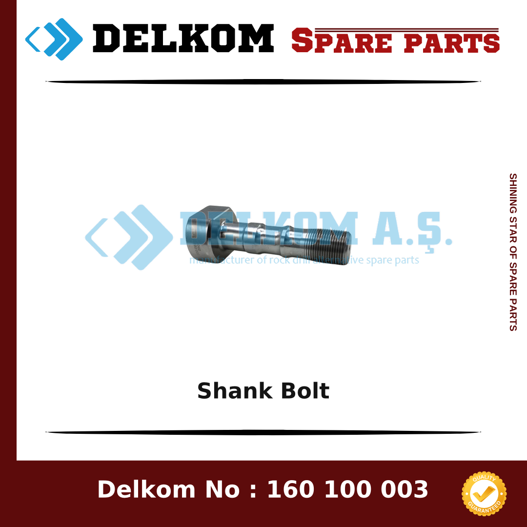 Soosan Shank Bolt C51152 - Drill Rig & Rock Drill Drifters Spare Parts Soosan Shank Bolt spare part, OEM C51152