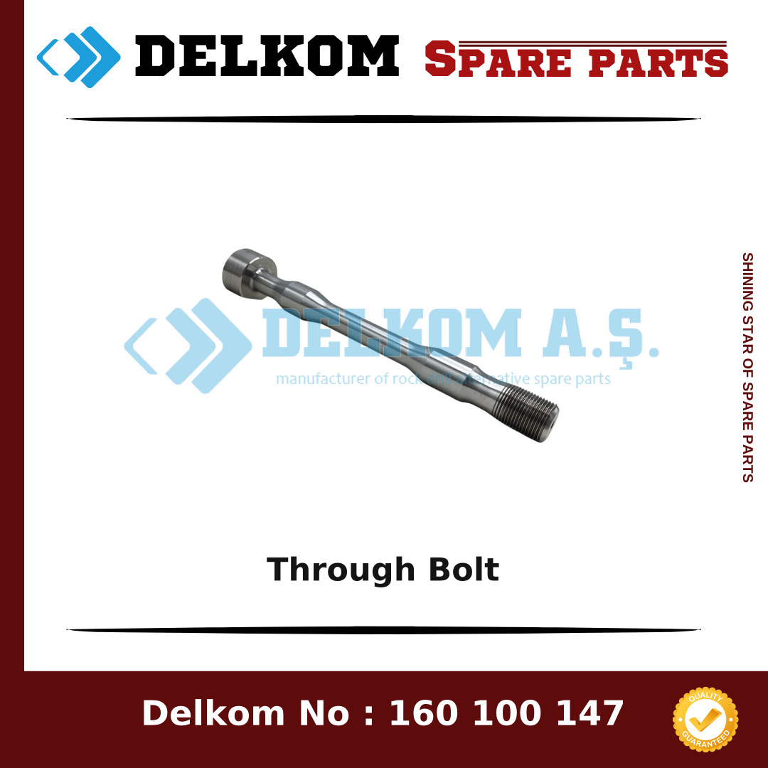 Soosan Through Bolt N78130 - Drill Rig & Rock Drill Drifters Spare Parts Soosan Through Bolt spare part, OEM N78130