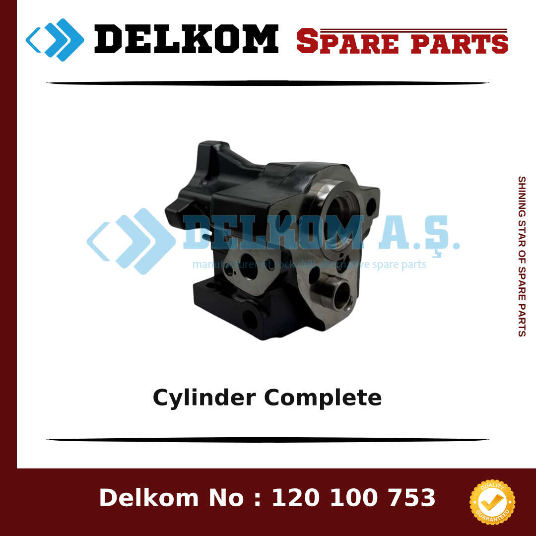 Epiroc Cylinder Complete 3115 3456 80 - Drill Rig & Rock Drill Drifters Spare Parts Epiroc Cylinder Complete spare part, OEM 3115 3456 80