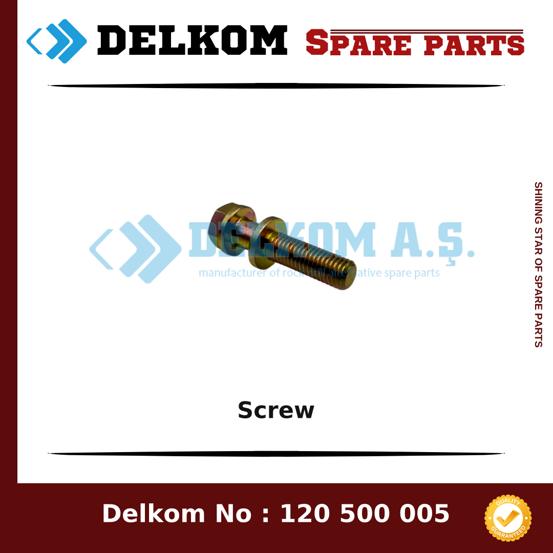 Epiroc Screw 3222 3133 47 - Drill Rig & Rock Drill Drifters Spare Parts Epiroc Screw spare part, OEM 3222 3133 47