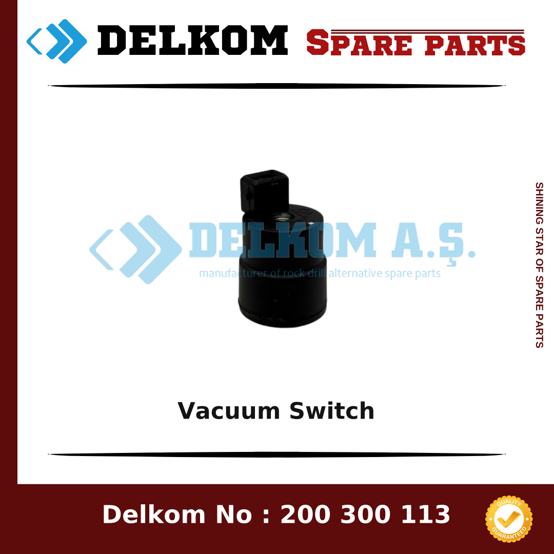 Epiroc Vacuum Switch 3176 0012 99 - Drill Rig & Rock Drill Drifters Spare Parts Epiroc Vacuum Switch spare part, OEM 3176 0012 99